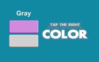 Tap the Right Color