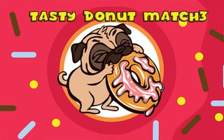 Tasty Donut Match3 game cover