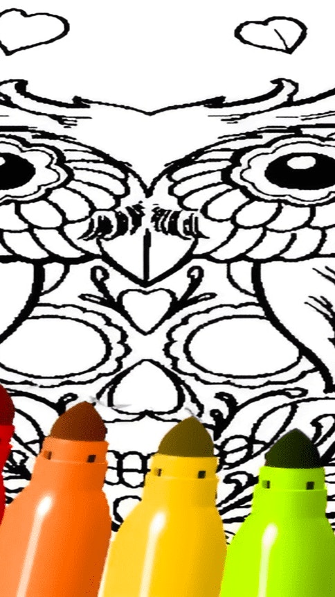 Tattoos Coloring Game