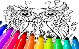 Tattoos Coloring Game game cover