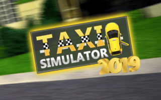 Taxi Simulator 2019 game cover