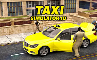 Taxi Simulator 3d game cover