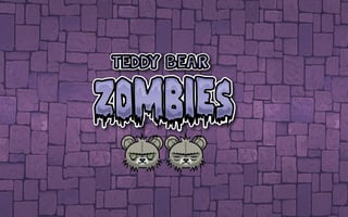 Teddy Bear Zombies Machine Gun game cover