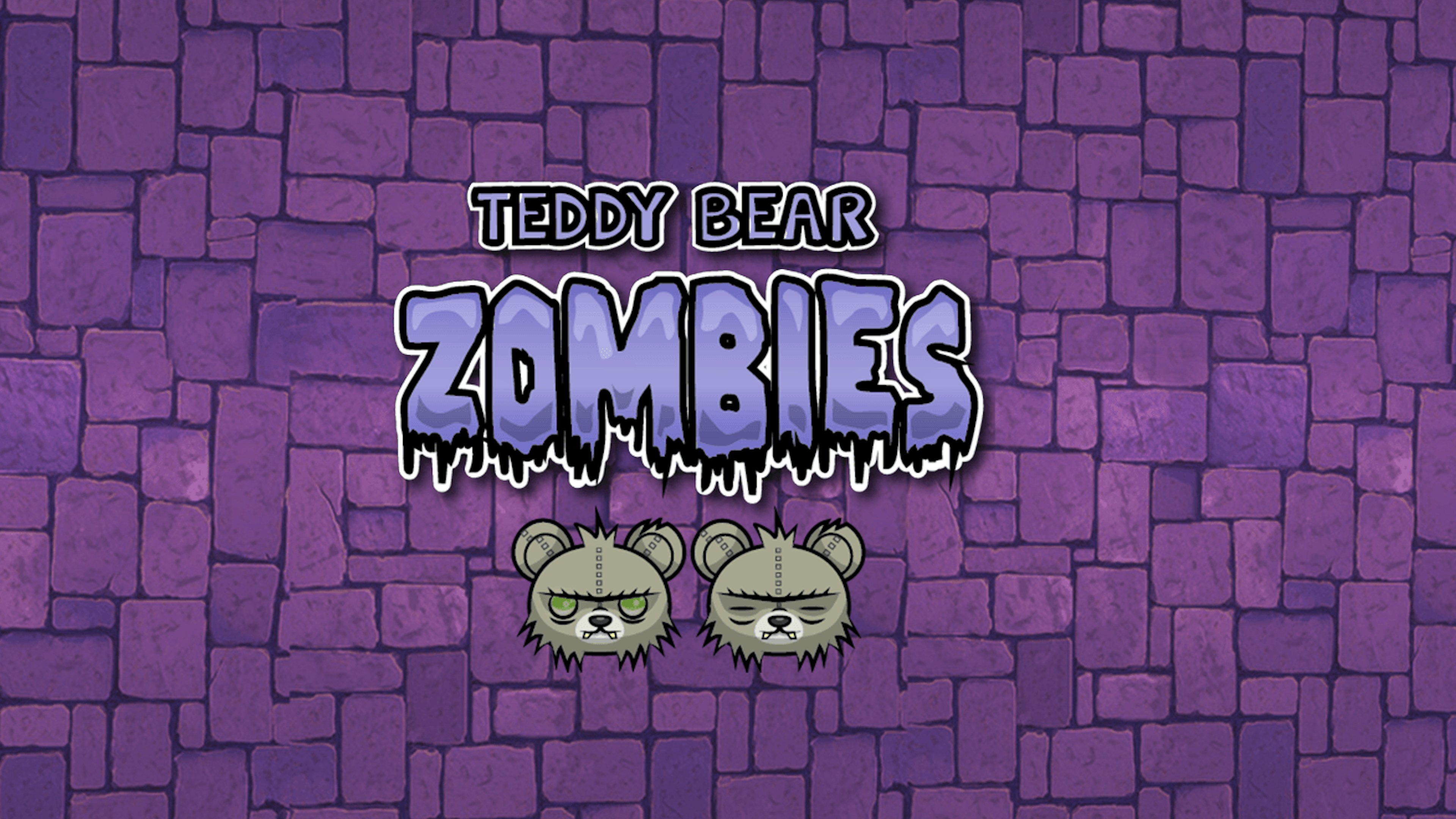 Teddy Bear Zombies Machine Gun