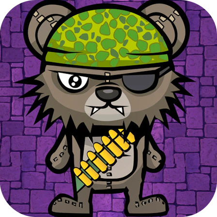 Teddy Bear Zombies Machine Gun game thumbnail