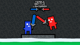 Temple Battle Lightsaber game cover