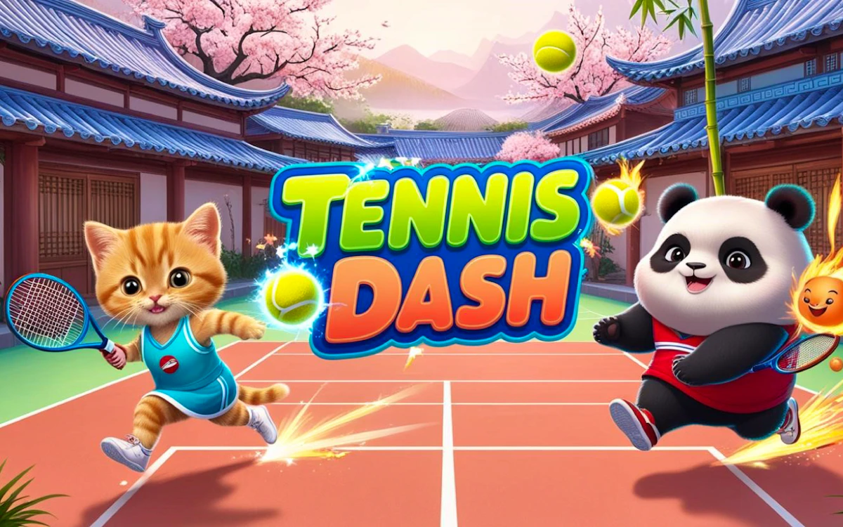 Play Tennis Dash — free online Hyper Casual game