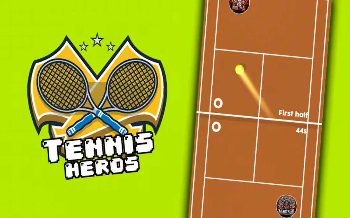 Play Tennis Heros — free online Sports game
