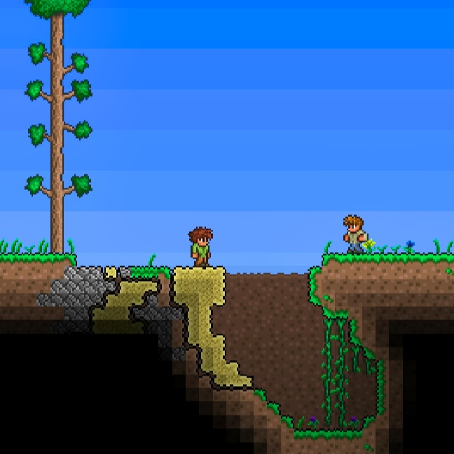 Terraria (Scratch Version) 🕹️ Play on CrazyGames