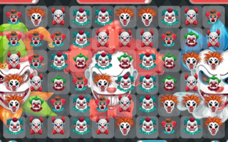 Terrifying Clowns Match 3 game cover