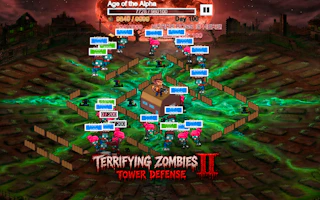 Terrifying Zombies Tower Defense II