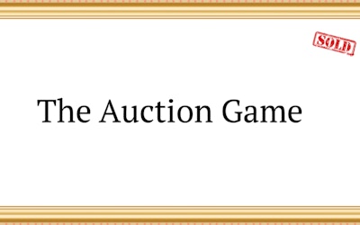 The Auction Game 🕹️ Play Now on GamePix