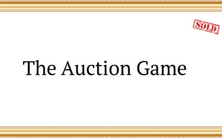 The Auction Game game cover