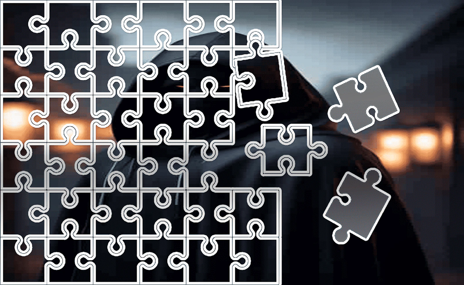 The Black-Eyed Tile Block Puzzle — free online thinky game on Glaze Games