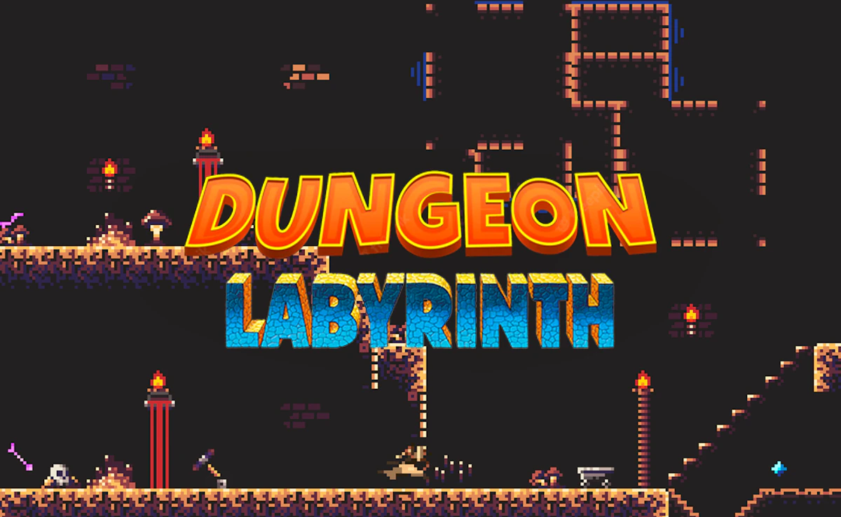 Play The Dungeon Labyrinth — free online Monster game