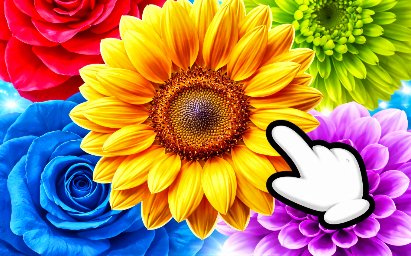 The Flowers Merge and Sell Bouquets