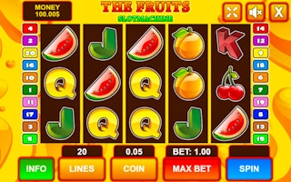 The Fruits Slot Machine game cover