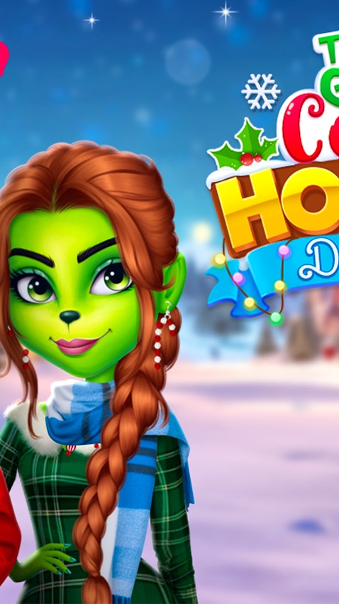 The Grinch Couple Holiday Dress Up