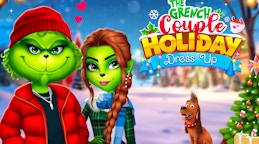 The Grinch Couple Holiday Dress Up