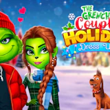 The Grinch Couple Holiday Dress Up