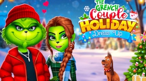 Image for The Grinch Couple Holiday Dress Up