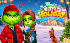 The Grinch Couple Holiday Dress Up