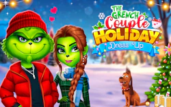 The Grinch Couple Holiday Dress Up