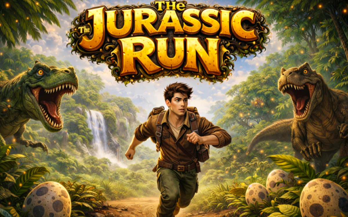 Play The Jurassic Run — free online Dinosaur game