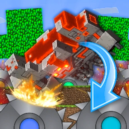 The Mobs Farm in Mineblock! game thumbnail