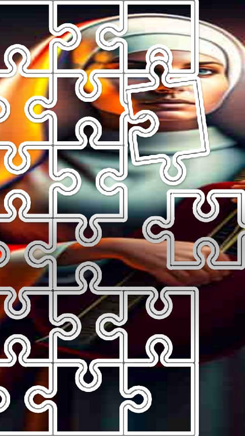 The Nun Sliding game