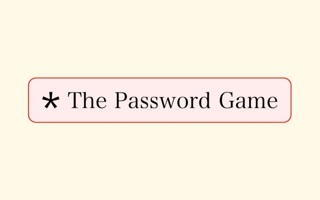 The Password Game game cover