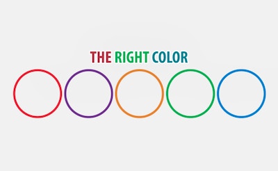 The Right Color game