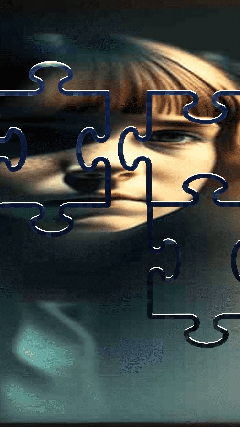 The Slender Man Slide puzzle