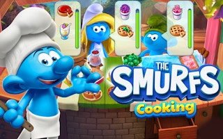 The Smurfs Cooking game cover