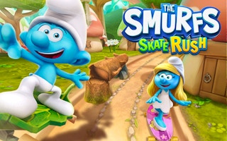 The Smurfs Skate Rush game cover