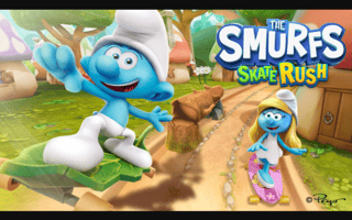 The Smurfs Skate Rush game cover