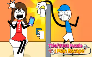 Thief Stick Puzzle Man Escape