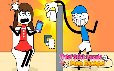 Thief Stick Puzzle Man Escape cover art