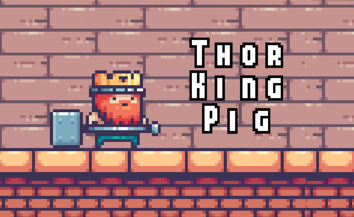 Play Thor King Pig — free online Battle game
