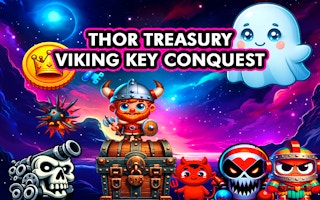 Thor Treasury Viking Key Conquest game cover