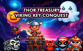 Thor Treasury Viking Key Conquest game cover
