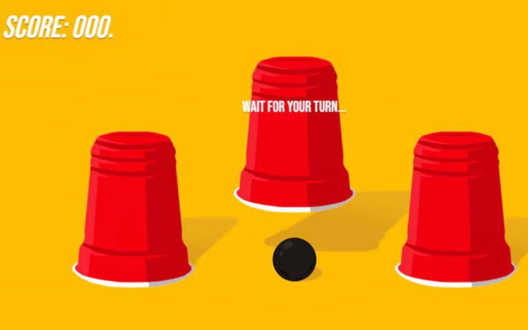 Three Cups Game game preview