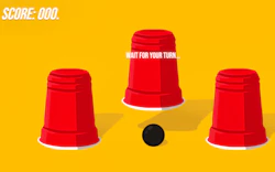 Three Cups Game