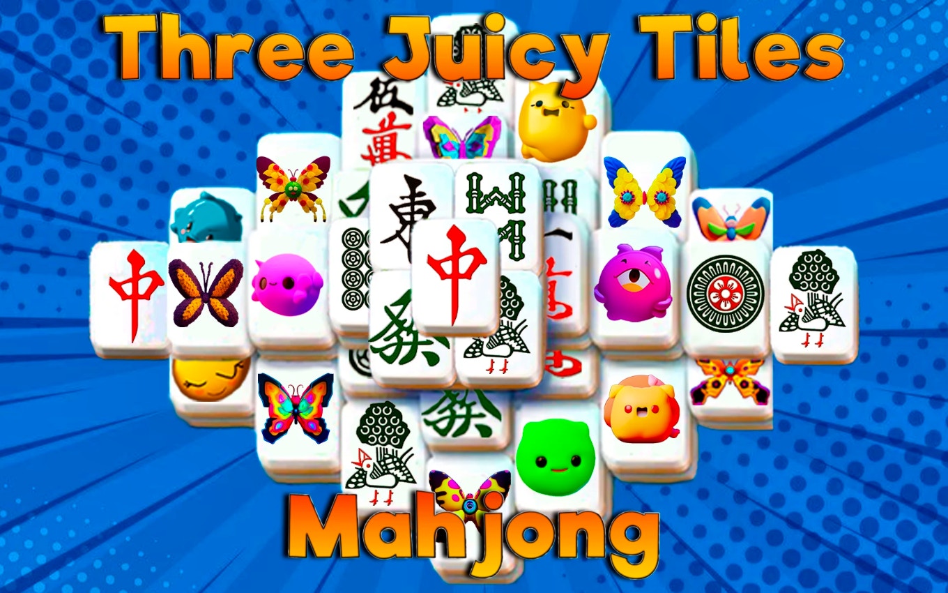 Three Juicy Tiles Mahjong