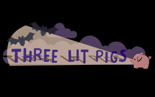 Three Lit Pigs