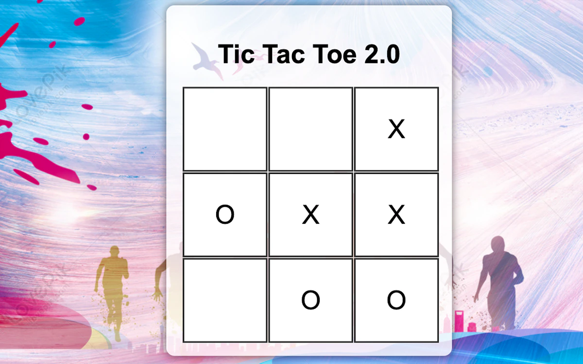Play Tic Tac Toe 2.0 — free online Board game