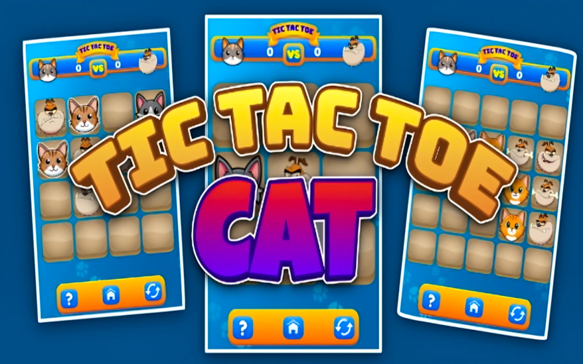 Tic Tac Toe Cat рџ пёџ Play Now On Gamepix