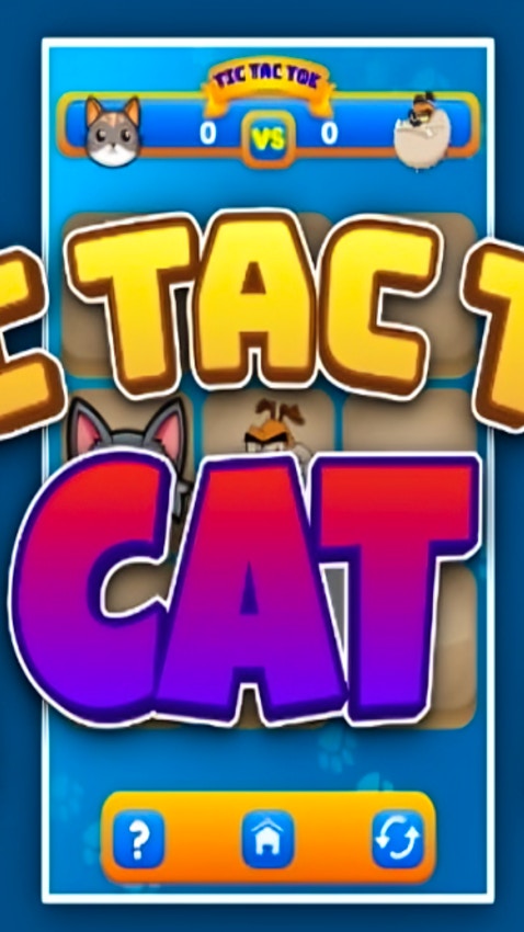 Cover Image Tic Tac Toe Cat
