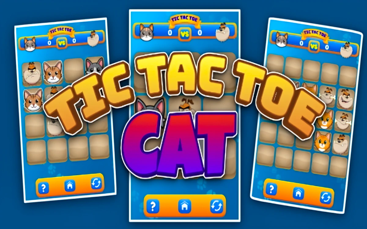 Play Tic Tac Toe Cat — free online Cats game