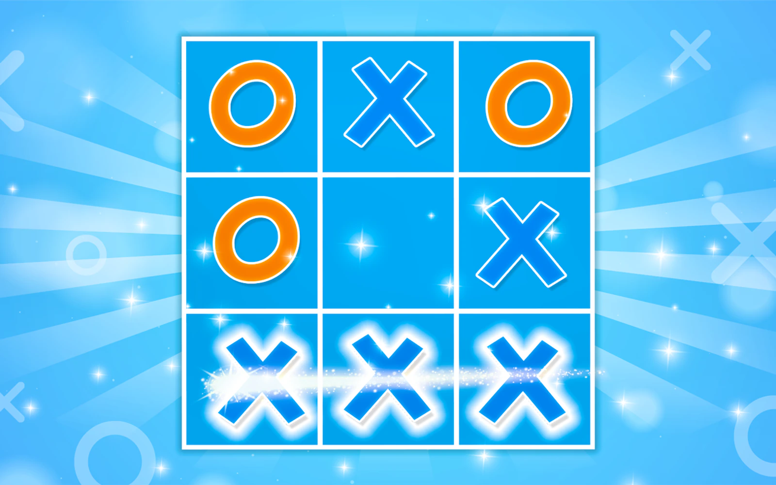 Tic Tac Toe Multiplayer — free online board game on Glaze Games